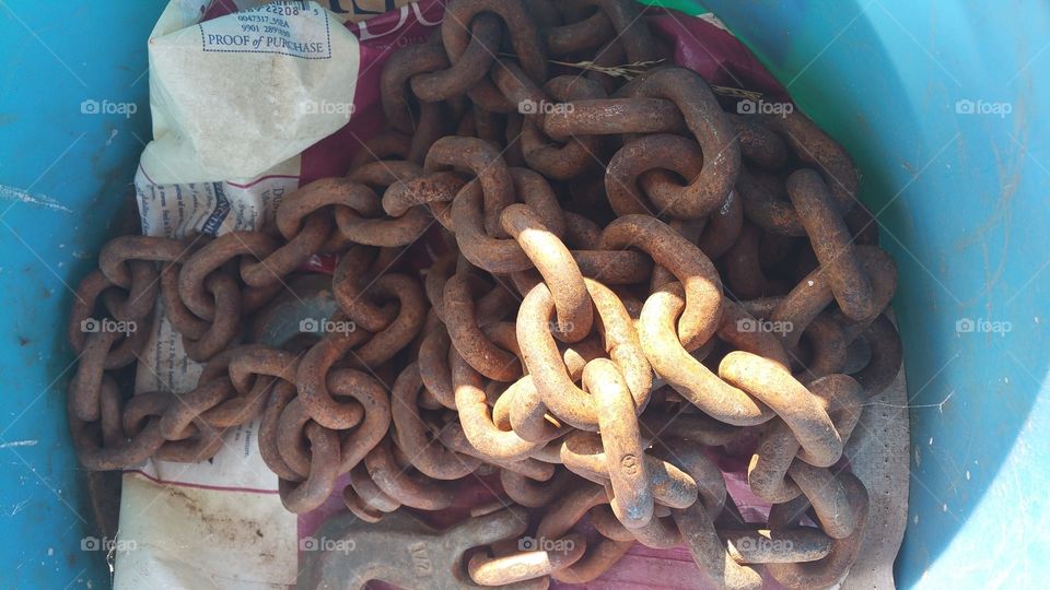 old chain. old chain