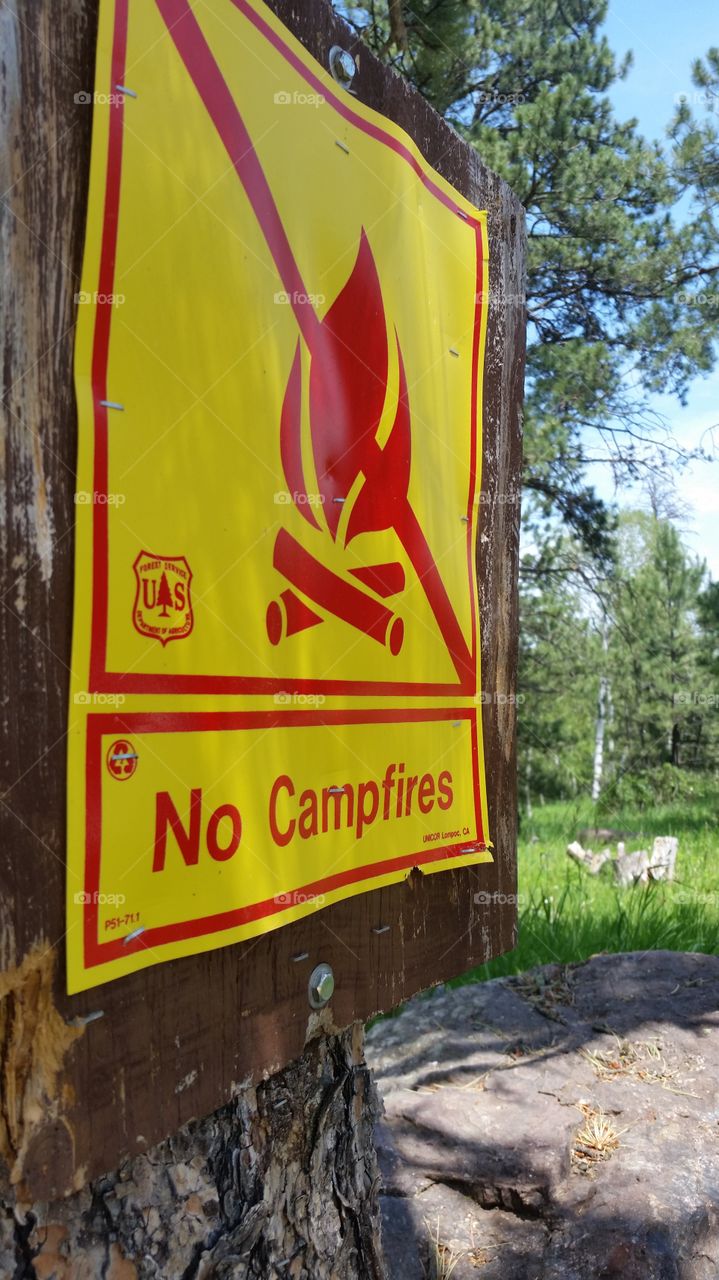 no fires