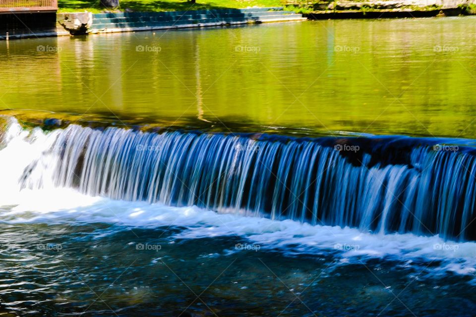 Waterfall in the park