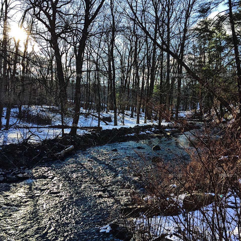 A river runs through my run 