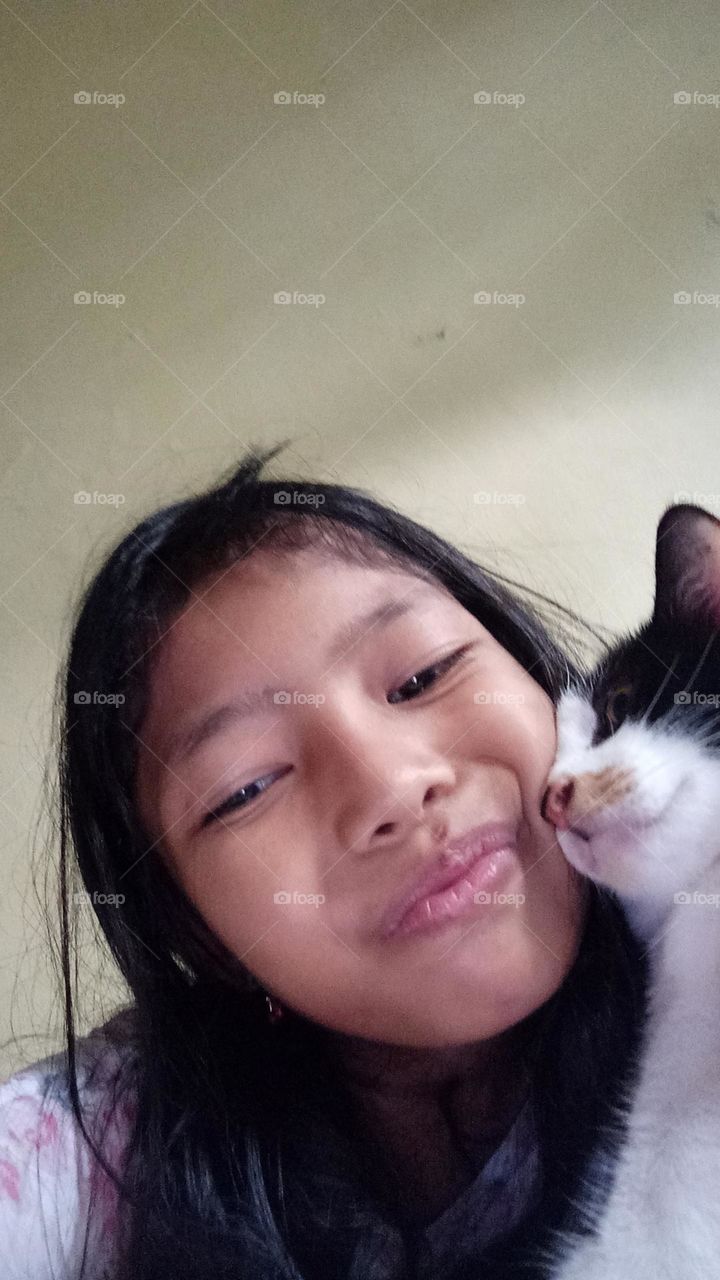 balqis and cat