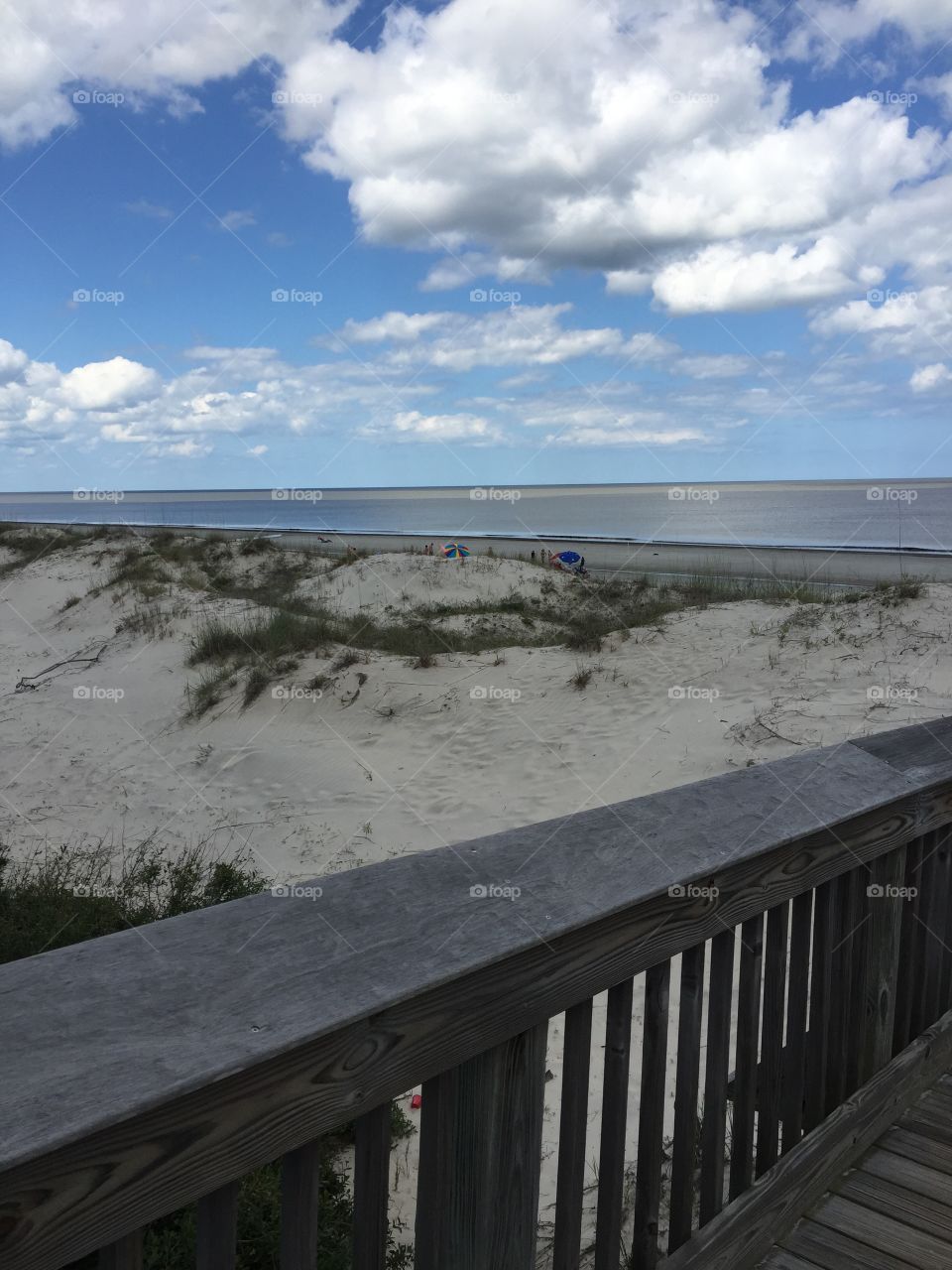 View of sand dune