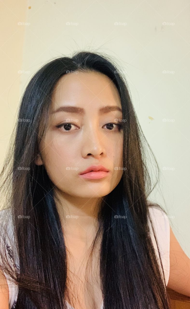 Thai woman who try Korean make up style 