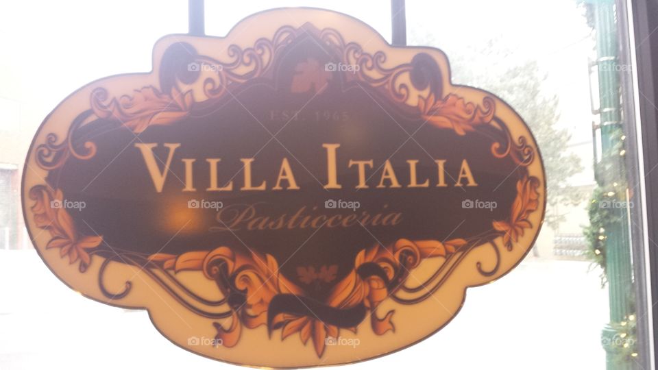 Villa Italia pastry shop