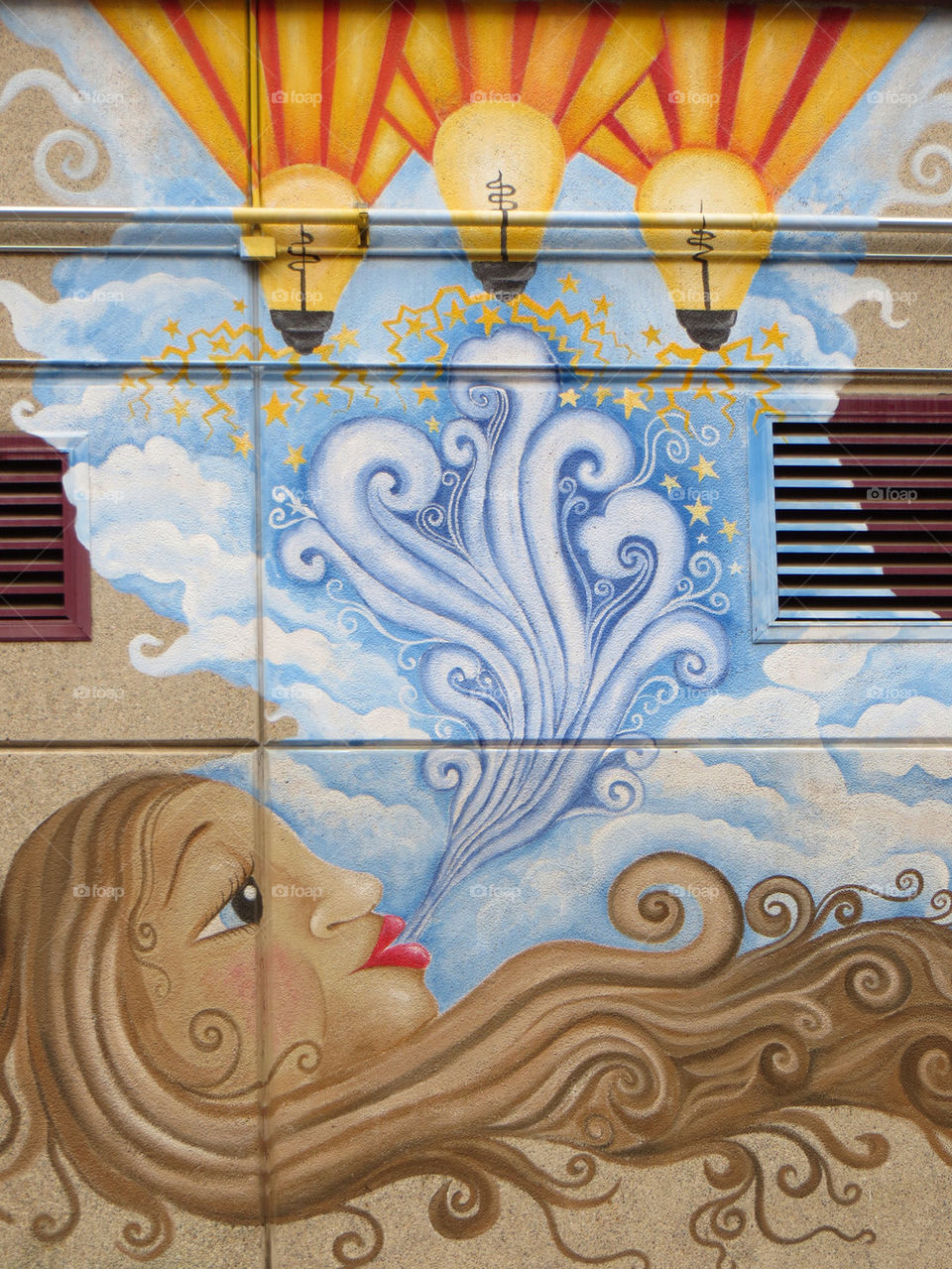 pretty woman mural wall by melody