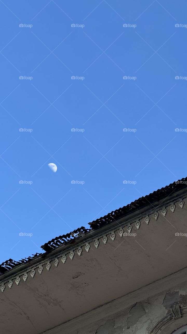 Mi primera foto a la luna