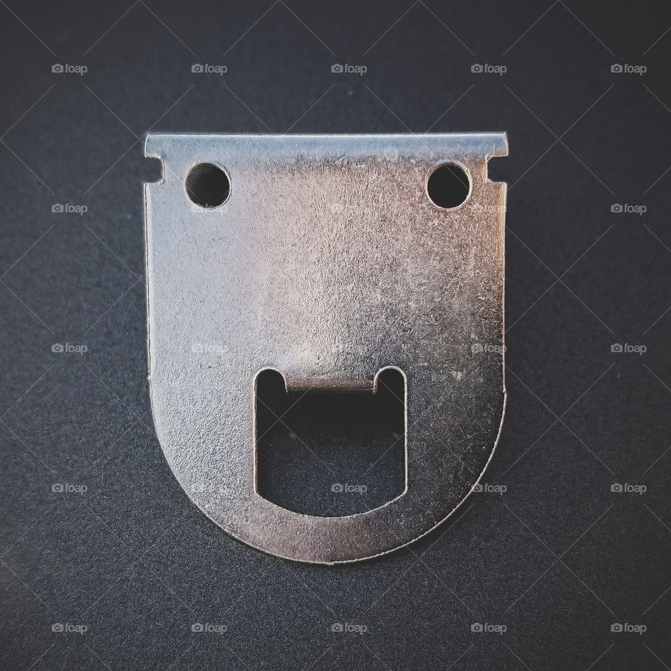 Happy face (metal spare part)
