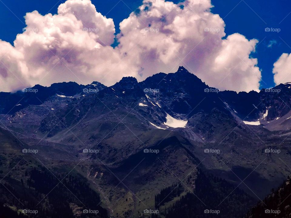 Himalayan mountain peak