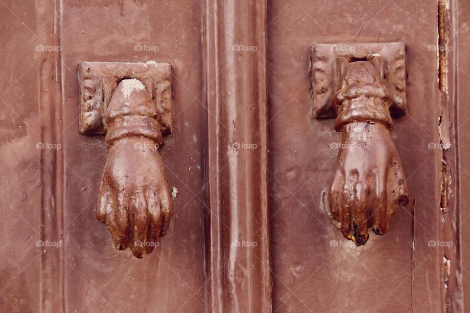 Vintage door knocker 