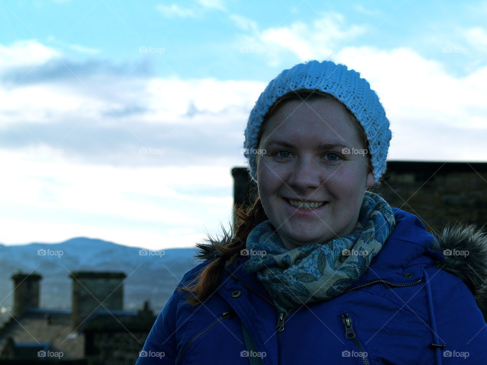 Winter, Cold, Snow, People, Portrait