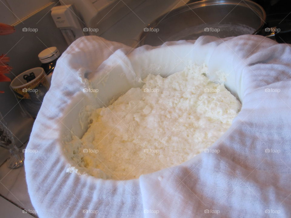 Making cheese