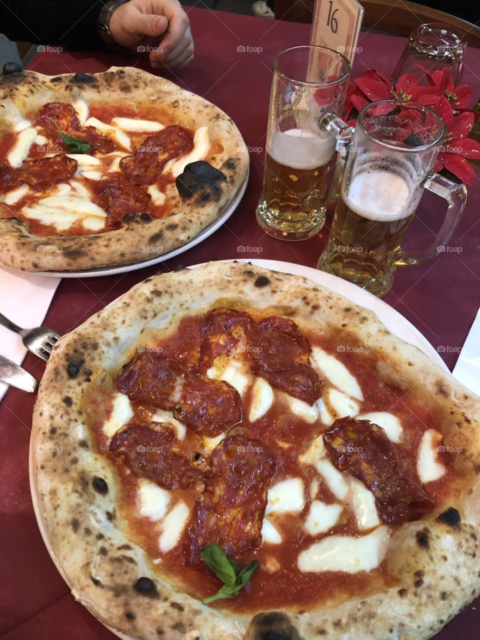 Italian pizza in Lugano🍕🇮🇹