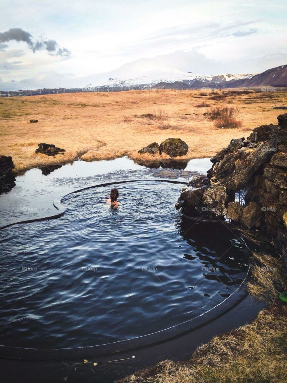 Hot spring 