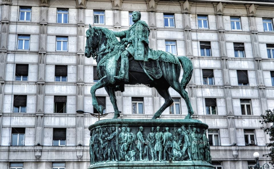 Architecture, City, Building, Urban, Statue