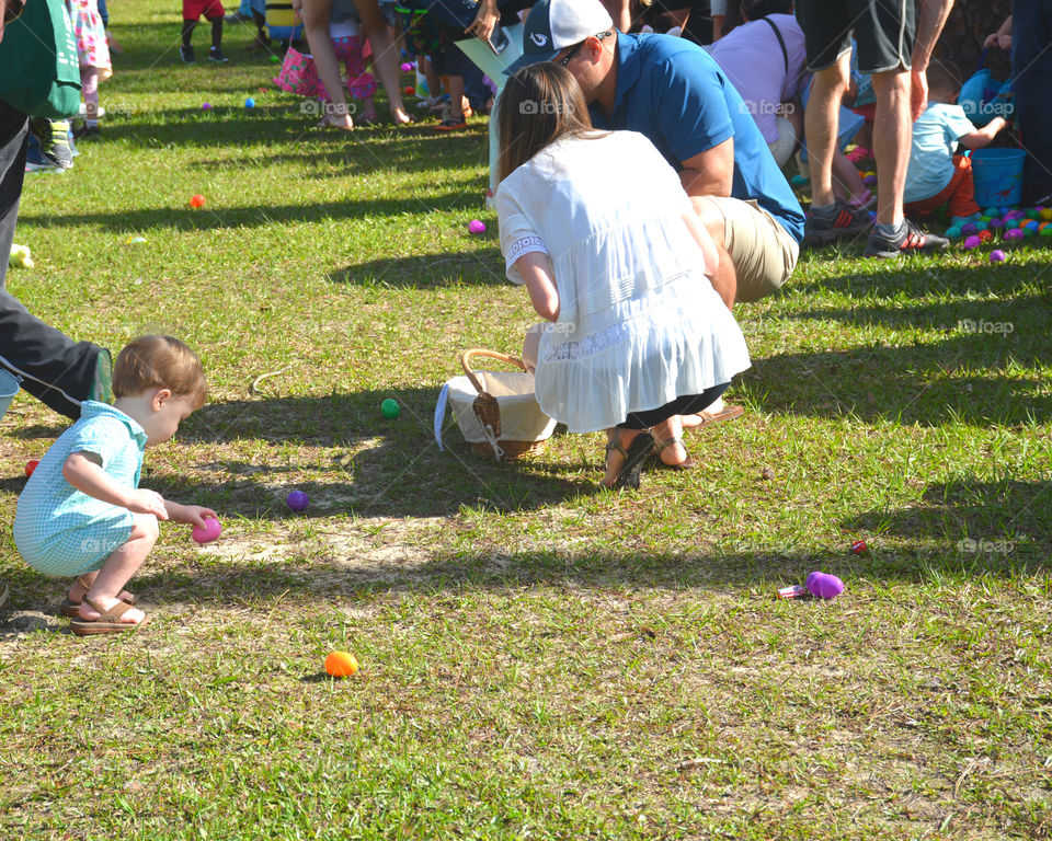 Easter Egg Hunt is a fun holiday activity for kids of all ages. The object is to find the Golden egg to win the grand prize!  It's the only time you should put all your eggs in the same basket! Happy Easter everyone!!!