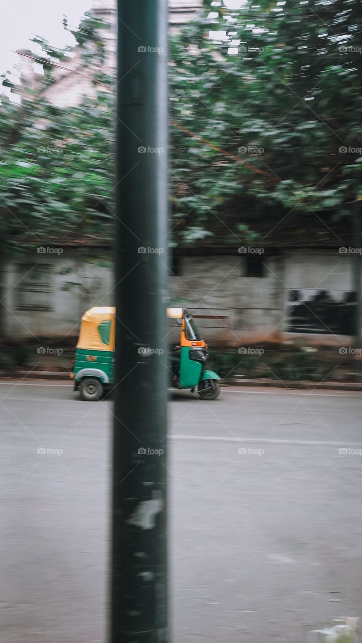 Banglure city outo rikshaw