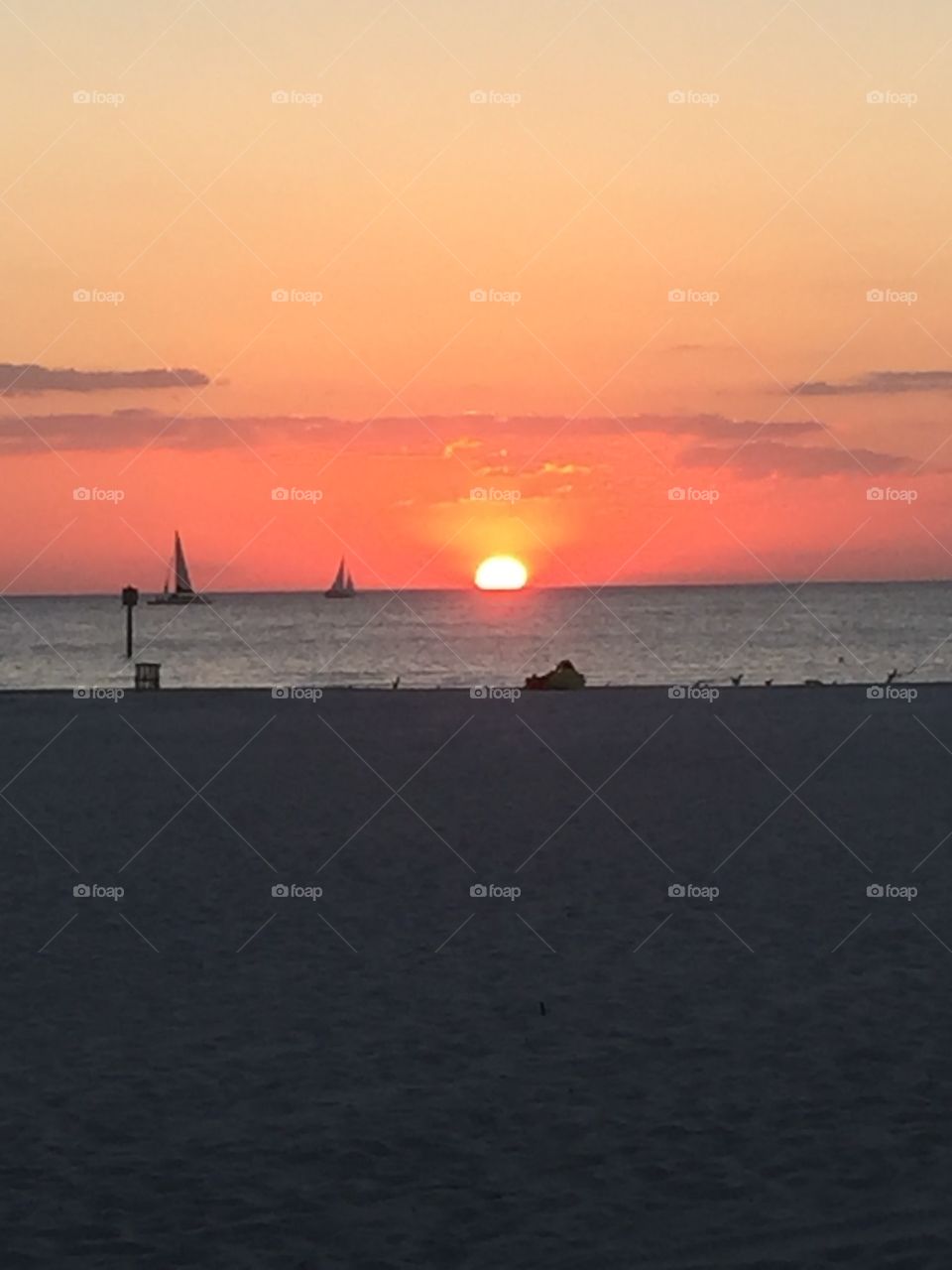 Sunset Clearwater Beach, Florida