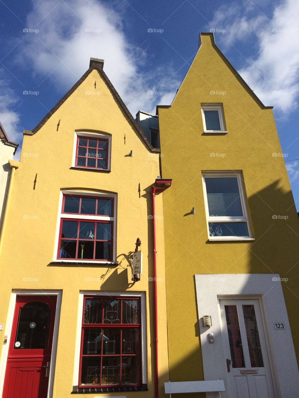 Yellow house