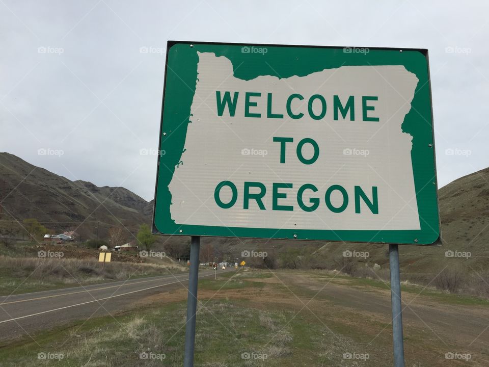 Welcome to Oregon. 