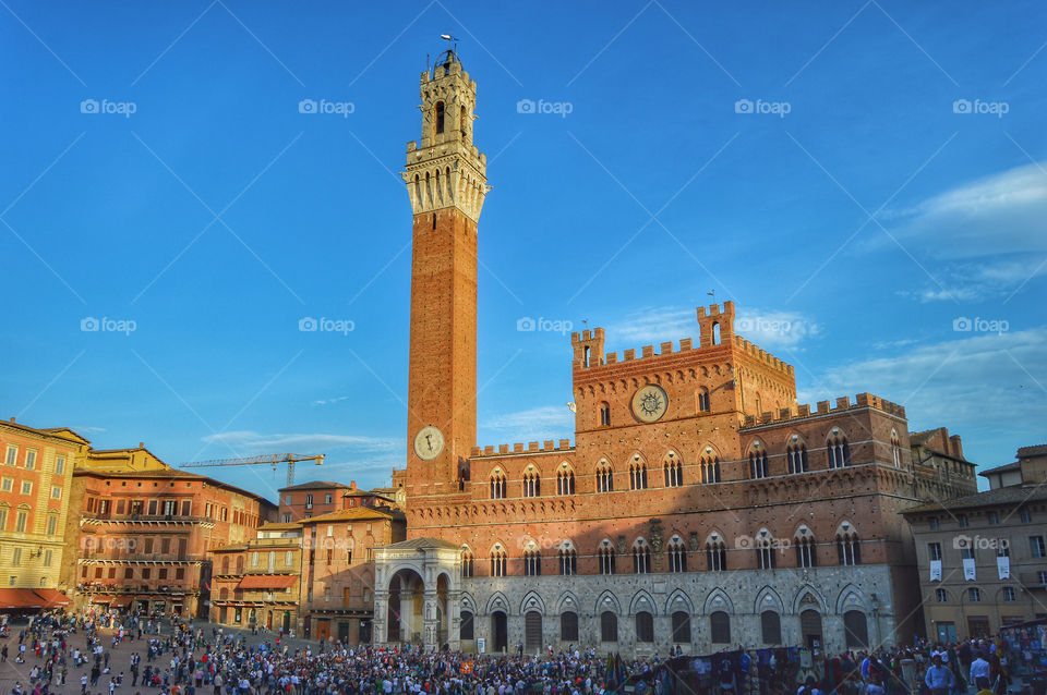 Palacio Comunal, Piazza del Campo (Siena - Italy)