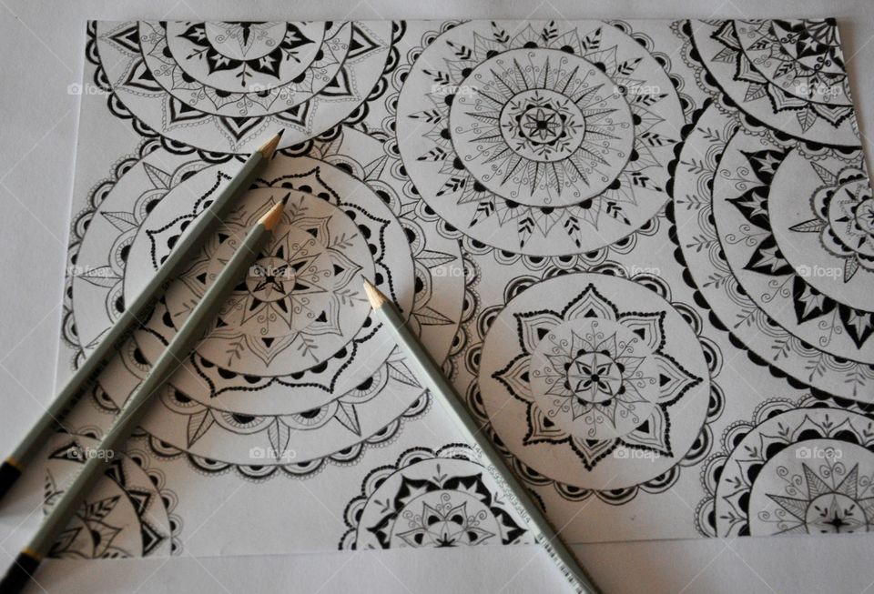 Mandalas by me 