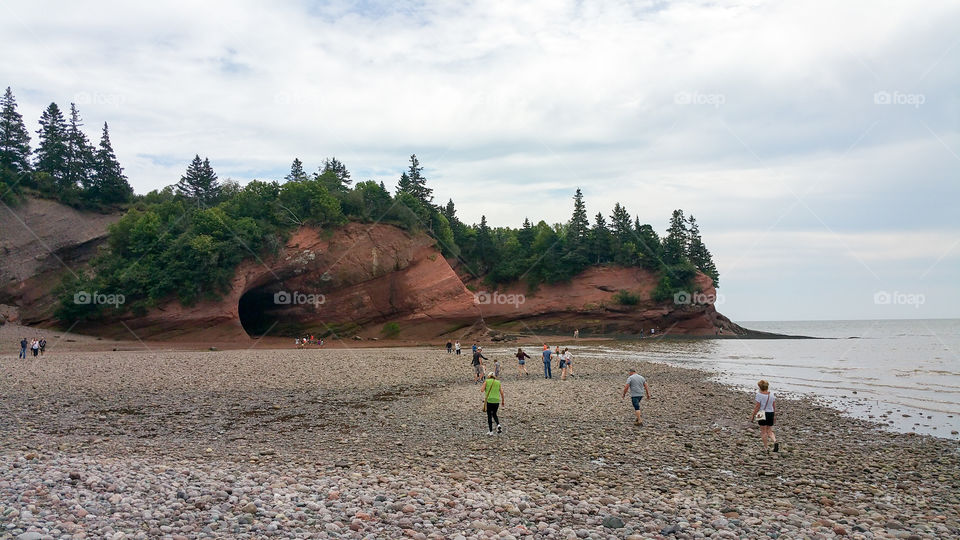St-Martins Sea Caves Bay of Fundy New Brunswick