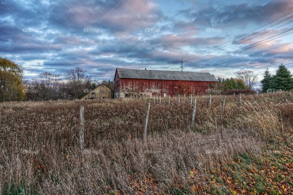 Rustic Barn Scene