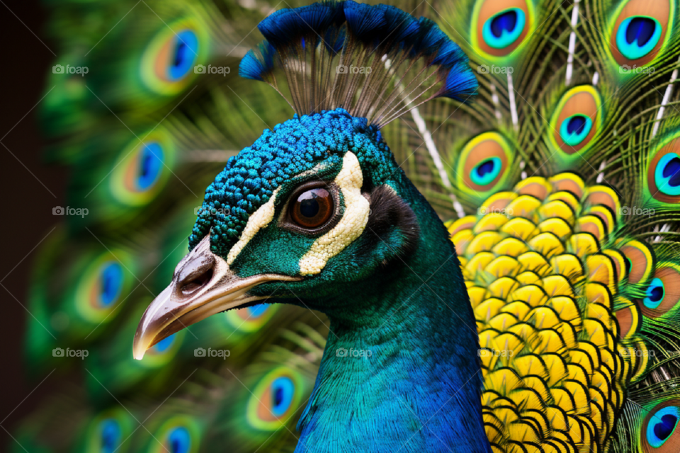 With their stunning iridescent feathers and graceful presence, peacocks captivate the eye and inspire wonder