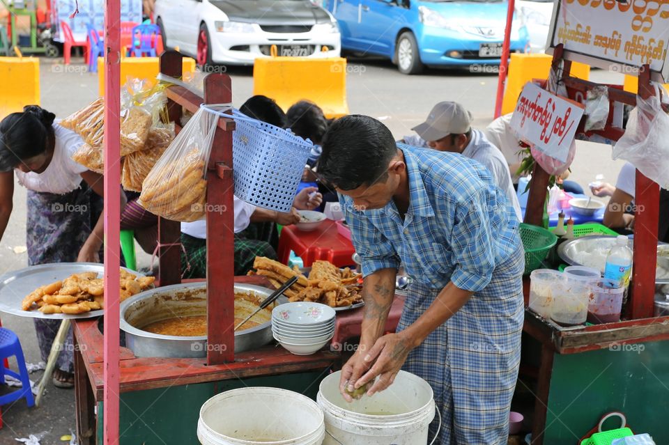 Street Food Vendor