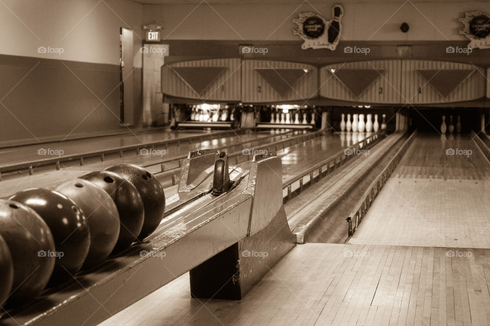 Bowling alley