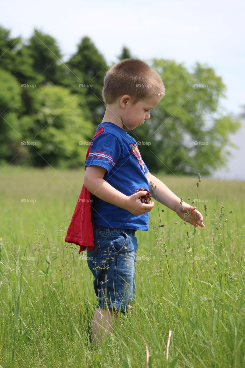 Little Superman Portrait