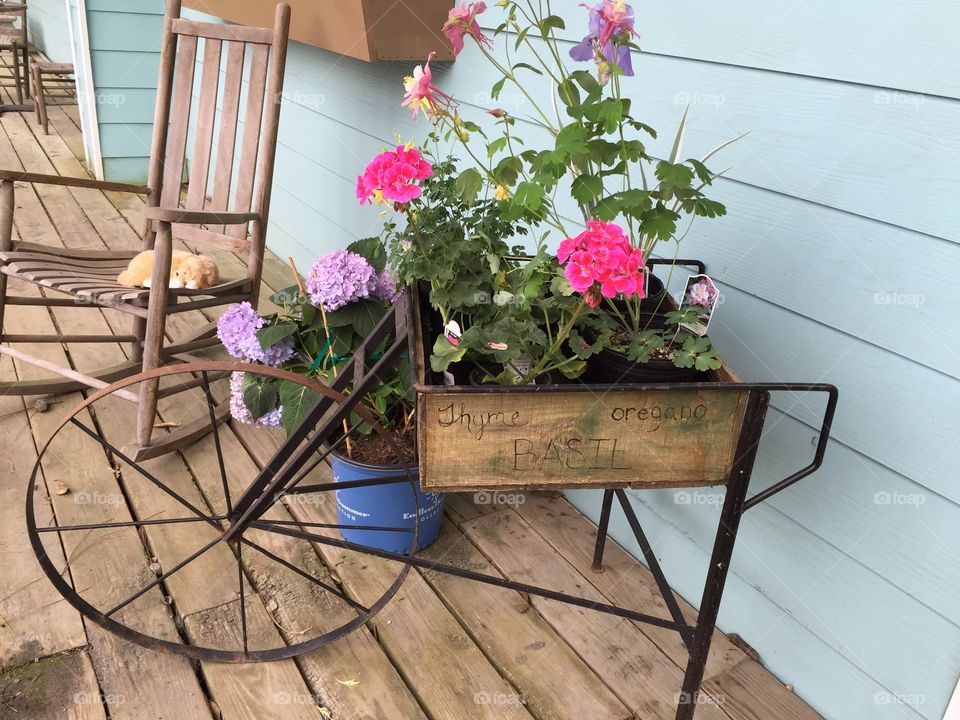 Flower cart