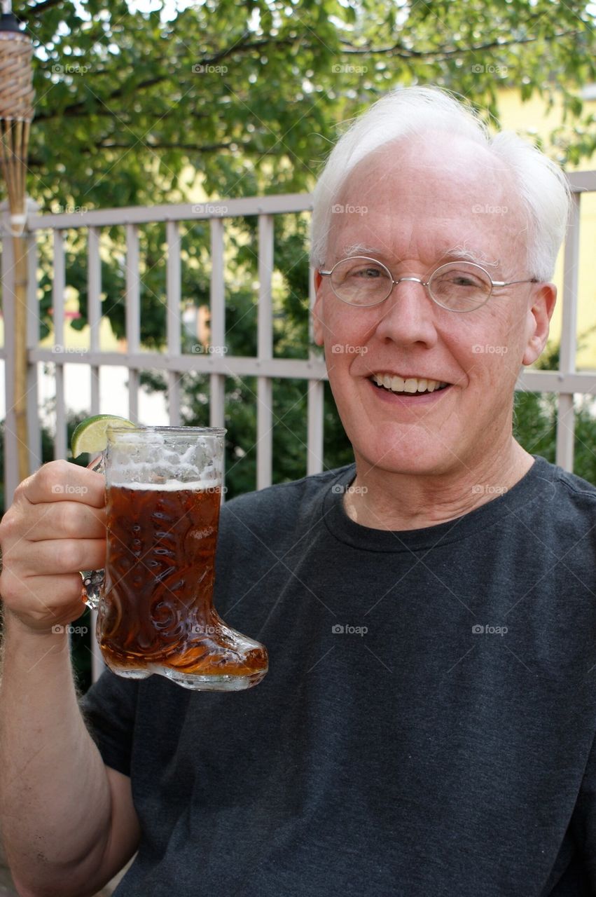 Cheers here is some beer