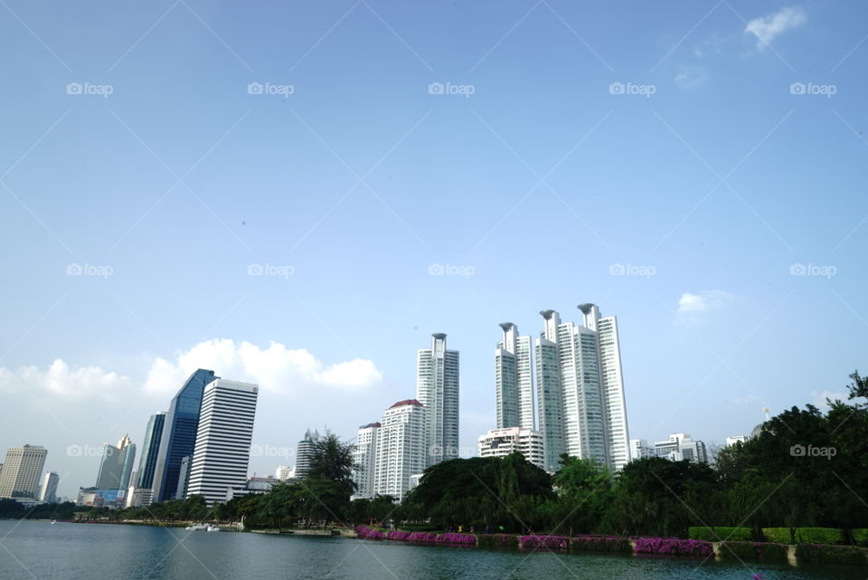 Bangkok sky rise