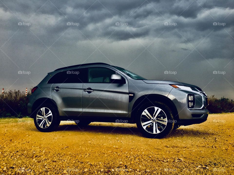 Mitsubishi ASX display atmosphere