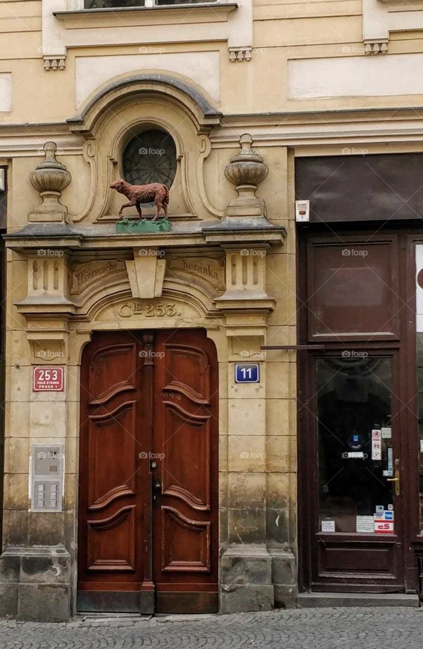 Door in Prague
