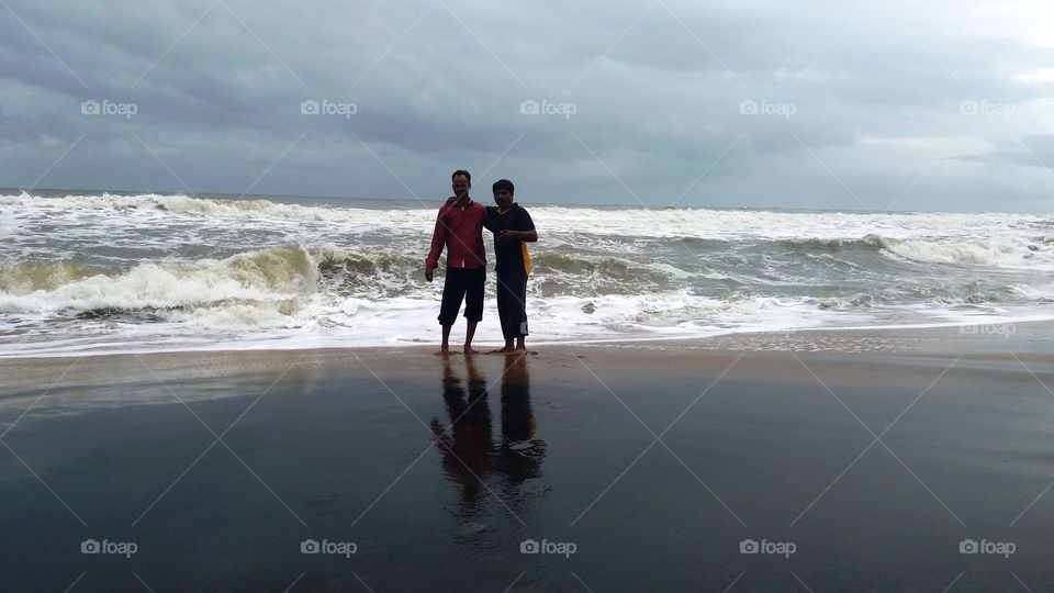 seashore from varkala