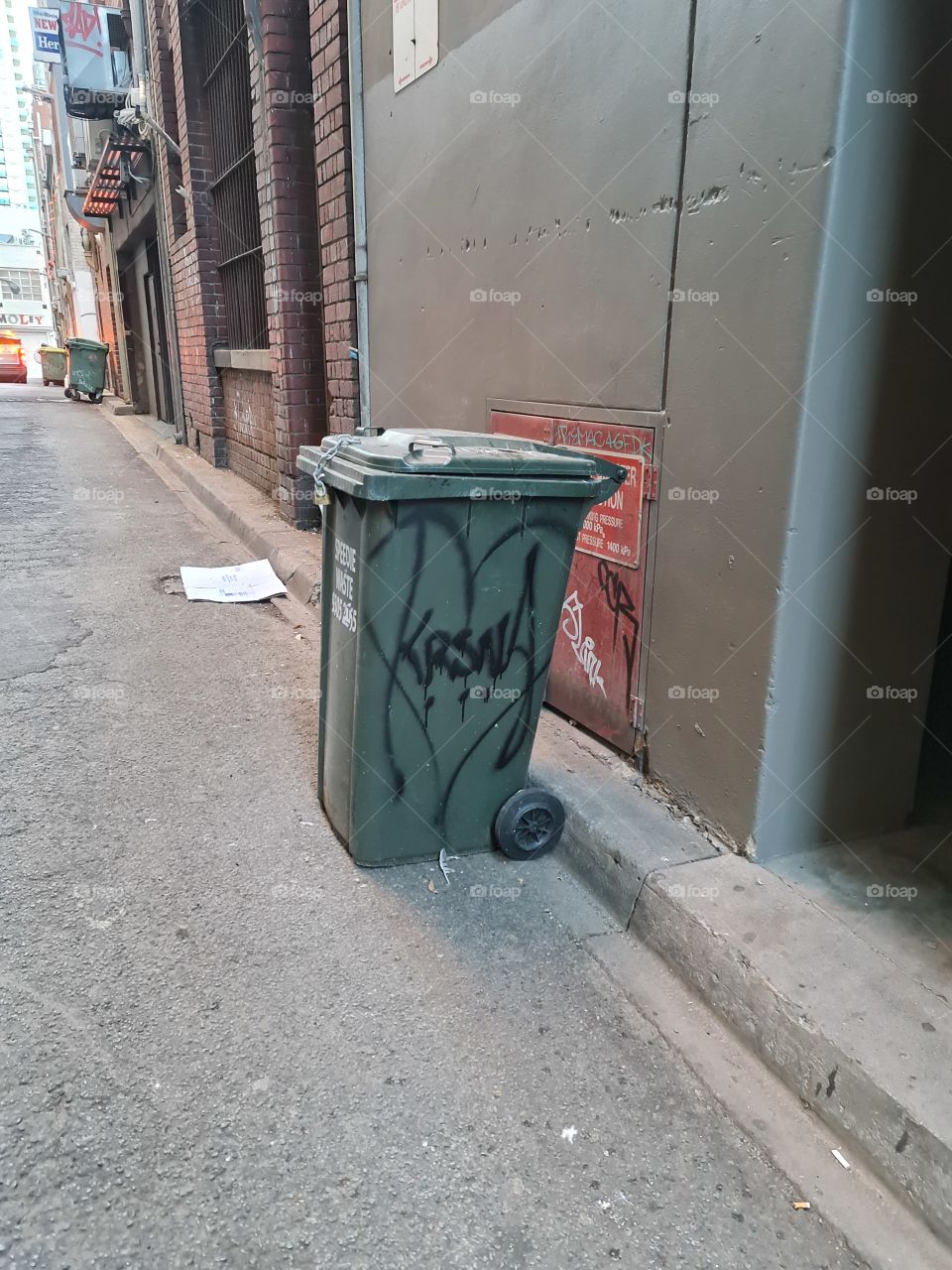 Melbourne CBD Australia Graffiti artwork