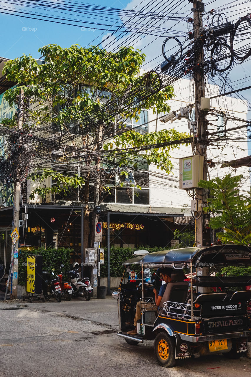 Streets of Chiang Mai, Thailand 