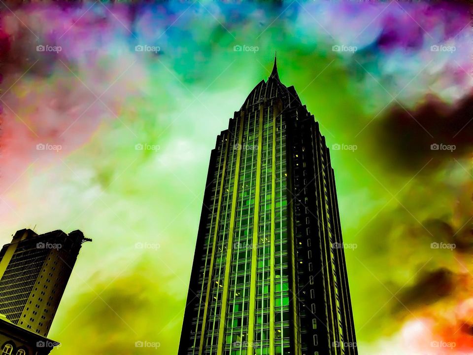 rainbow tower