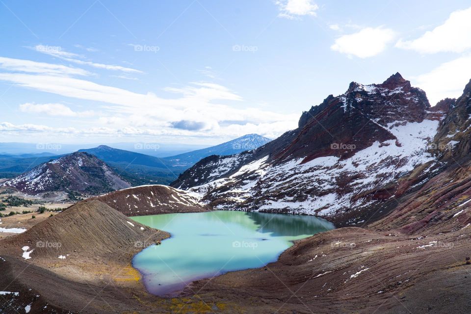 Glacier lake