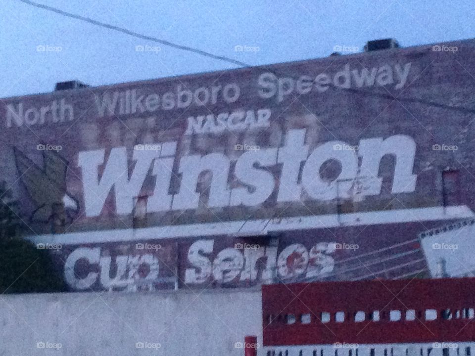 Abandoned Winston Cup Speedway in North Carolina. 