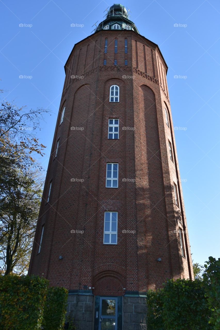 Old water tower.