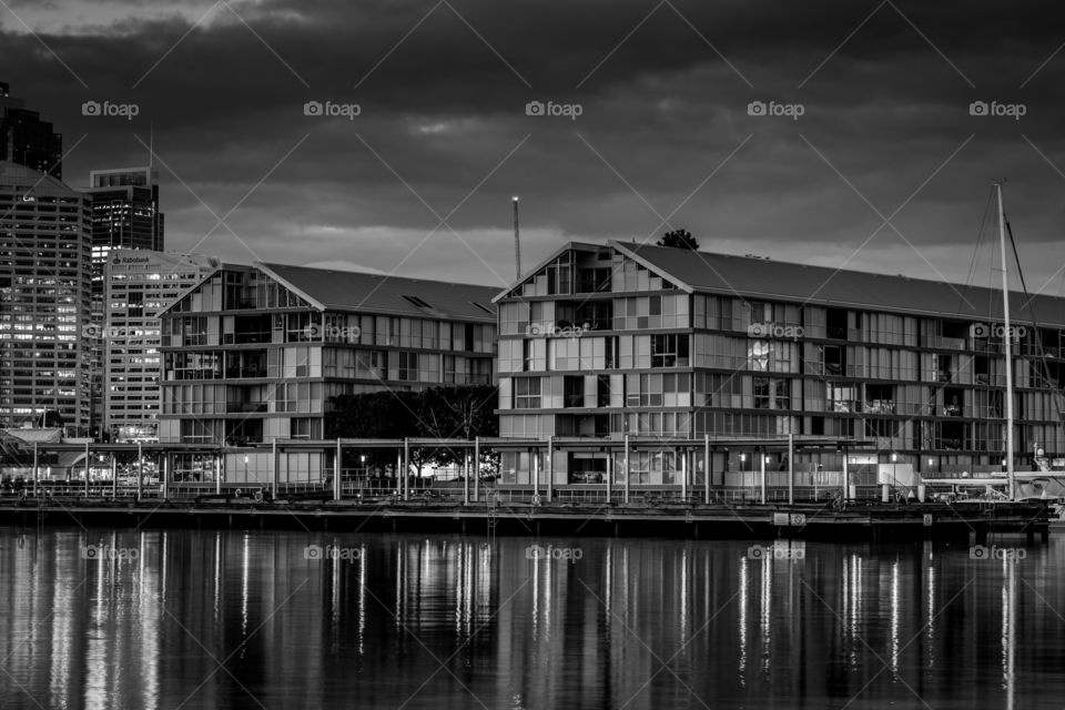 What was once a working commercial pier is now housing for the wealthy - Sydney’s Darling Harbour