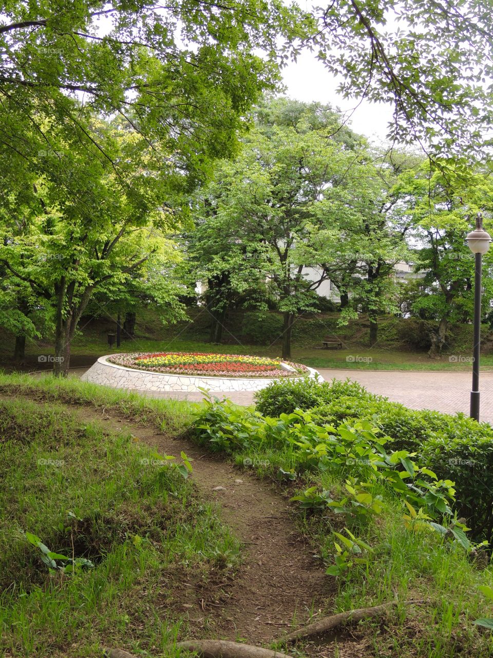 Park in Takasaki Japan