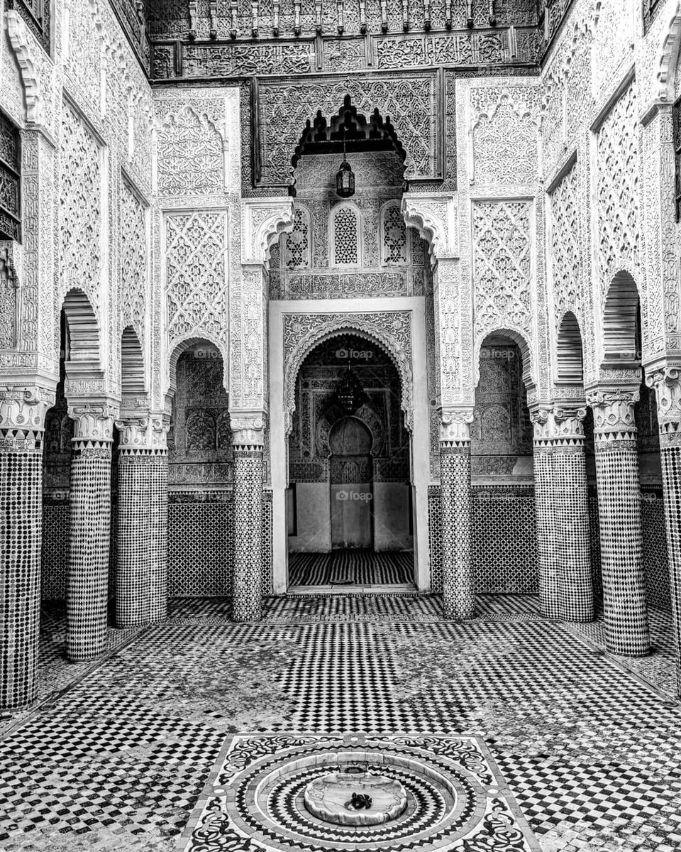 moroccan architecture , nice building