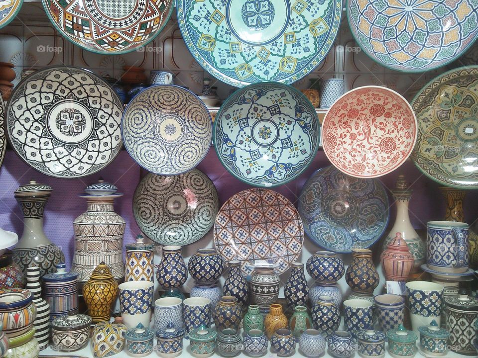 Craft product " pottery "