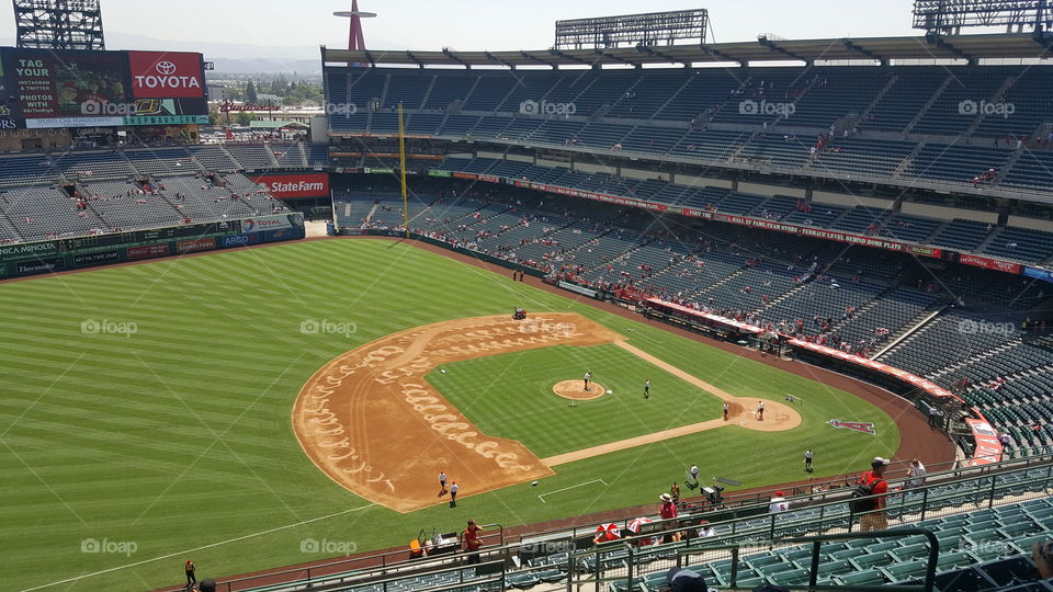 Las Angeles Angels field