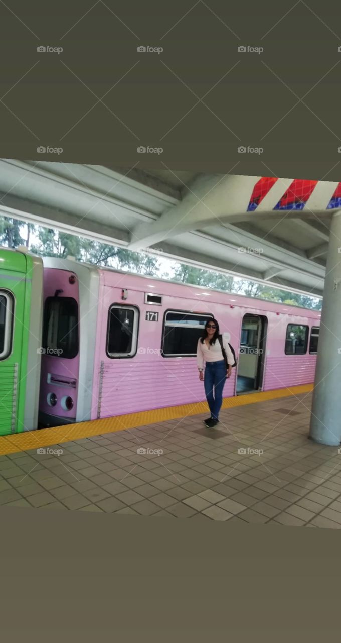Metro train Miami