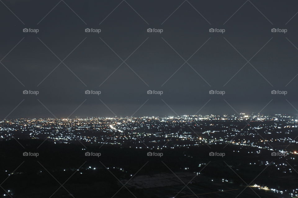 Bintang Hill, Kidul Mountain with a nice night view